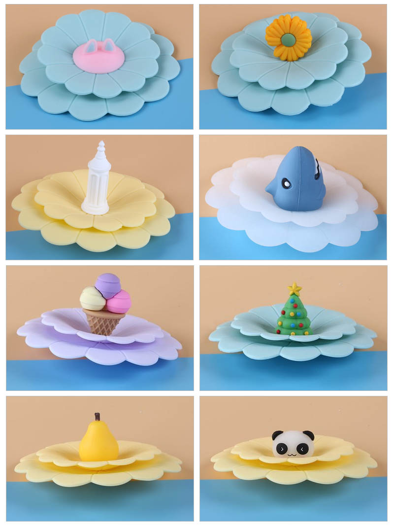silicone tea cup cover